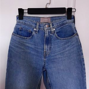 Everlane High Rise Straight Leg Jean Size 23